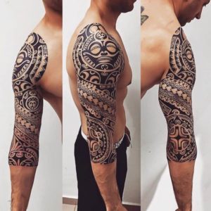 maoui polinéz tetoválás