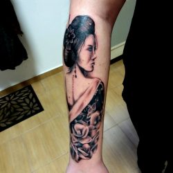 Geisha tattoo